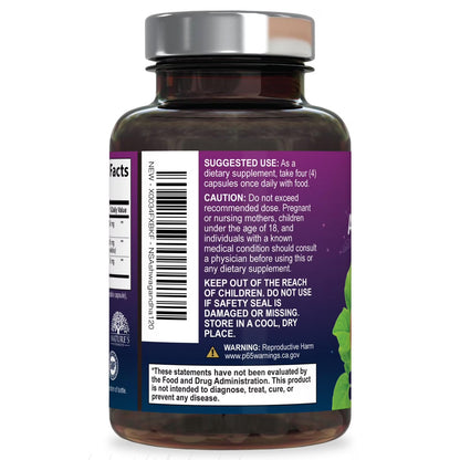 Organic Ashwagandha Extra Strength 1950 Mg - Ashwagandha Supplements for Women & Men, Antioxidant Support, Nature'S Vegan Ashwagandha Powder Organic, Non-Gmo & Gluten Free - 120 Capsules