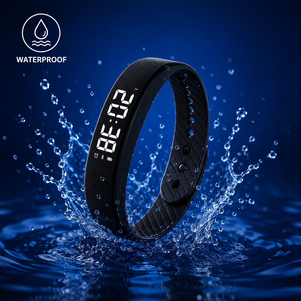 Splural Aura – Silent Vibration Alarm Bracelet