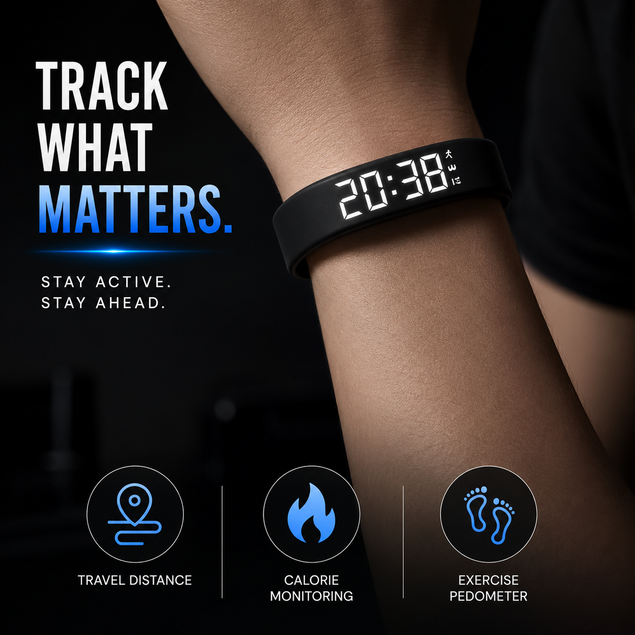 Splural Aura – Silent Vibration Alarm Bracelet