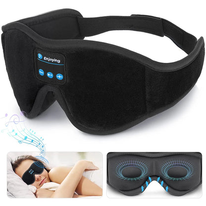 Mask For Sleep Headphones Bluetooth 3D