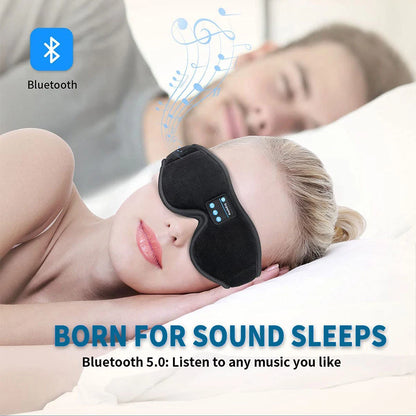 Mask For Sleep Headphones Bluetooth 3D