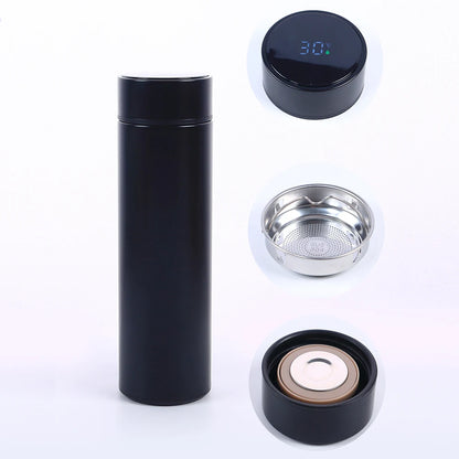 Smart Water Bottle with LED Temperature Display